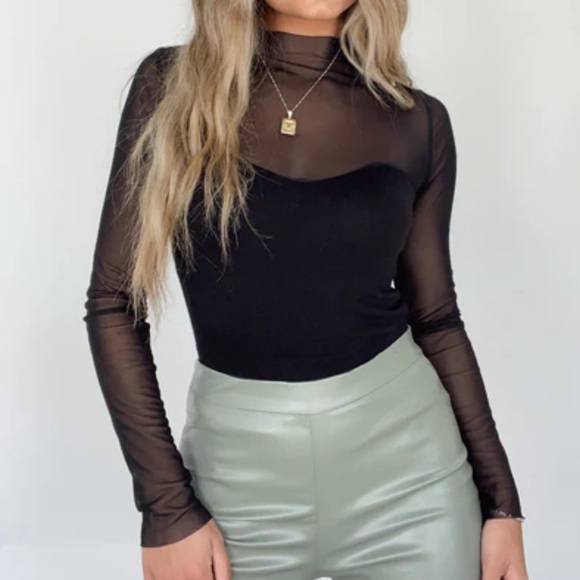 Tops - What You See Mesh Top